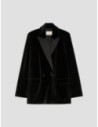 Blazer in jersey velluto e raso Penny Black – Nero Blazer in jersey velluto e raso Penny Black – Nero