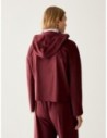 Giacca hoodie in jersey Penny Black – Bordeaux