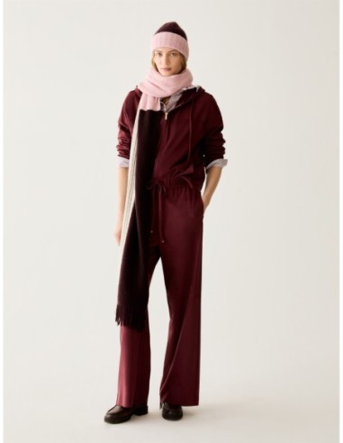 Giacca hoodie in jersey Penny Black – Bordeaux - foto 5