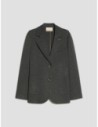 Blazer in jersey a punto Milano Penny Black – Grigio melange