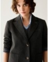 Blazer in jersey a punto Milano Penny Black – Grigio melange