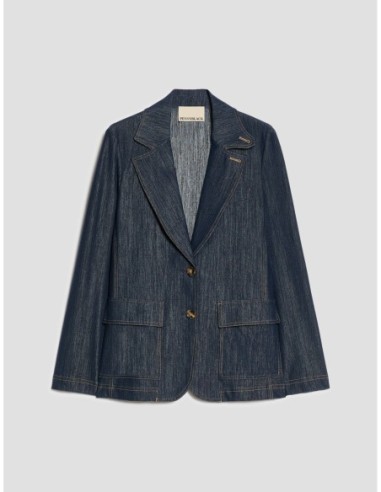 Blazer in jersey effetto denim Penny Black – Blu notte - foto 2