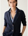 Blazer in jersey effetto denim Penny Black – Blu notte Blazer in jersey effetto denim Penny Black – Blu notte