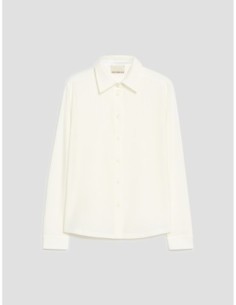Camicia slim in jersey di cotone Penny Black – Panna - foto 1 2