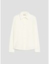 Camicia slim in jersey di cotone Penny Black – Panna Camicia slim in jersey di cotone Penny Black – Panna