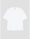 T-shirt boxy fit in cotone Penny Black – Bianco T-shirt boxy fit in cotone Penny Black – Bianco
