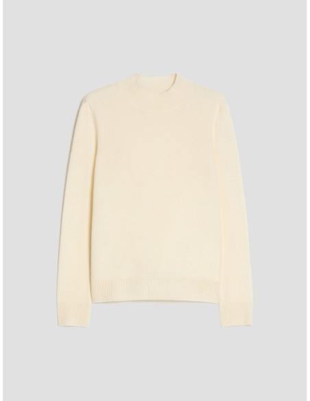 Lupetto in puro cashmere Penny Black – Bianco ottico - foto 2