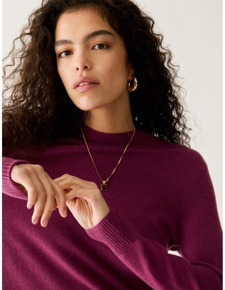 Lupetto in puro cashmere Penny Black – Viola - foto 4