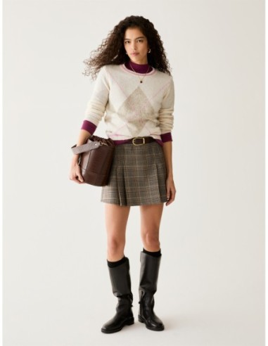 Lupetto in puro cashmere Penny Black – Viola - foto 5