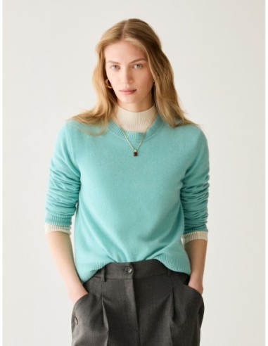 Maglia in puro cashmere Penny Black – Acquamarina - foto 1