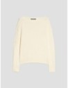 Maglia in cotone, seta e cashmere Penny Black – Bianco ottico Maglia in cotone, seta e cashmere Penny Black – Bianco ottico