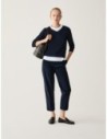 Maglia in cotone, seta e cashmere Penny Black – Blu Maglia in cotone, seta e cashmere Penny Black – Blu