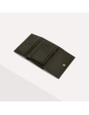 Wallet Grained Leather  Noir