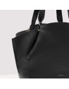 Handbag Double Grainy Leather  Noirbrule