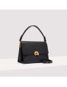 Handbag Grained Leather  Noir