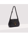 Handbag Grained Leather  Noir