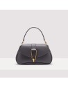 Handbag Grained Leather  Noir