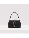 Handbag Grained Leather  Noir