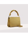 Handbag Suede Leathergrained Lea.  Handbag Suede L