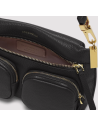 Handbag Grained Leather  Noir