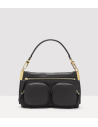 Handbag Grained Leather  Noir