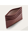 Document Holder Grained Leather  Brandy