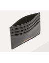 Document Holder Grained Leather  Noir