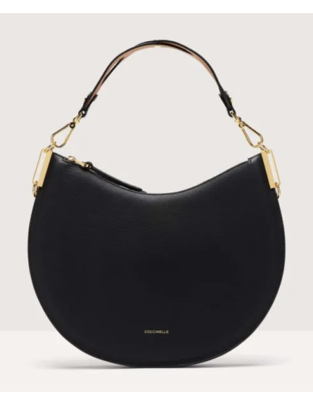 Handbag Double Grainy Leather  Noircuir