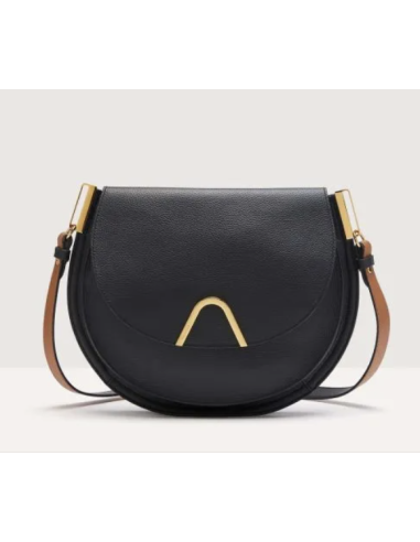 Handbag Double Grainy Leather  Noircuir