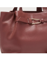 Handbag Grained Leather  Brandy