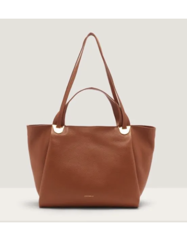 Handbag Grained Leather  Cuir