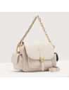 Handbag Grained Leather  Lambskin White