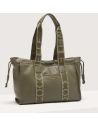 Handbag Grained Leather  Laurel Green