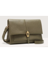 Handbag Grained Leather  Laurel Green