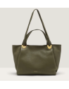 Handbag Grained Leather  Laurel Green