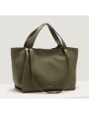 Handbag Grained Leather  Laurel Green