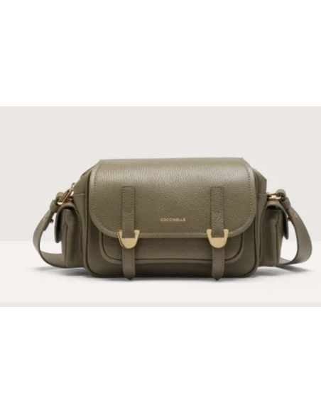 Handbag Grained Leather  Laurel Green