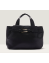 Handbag Grained Leather  Noir