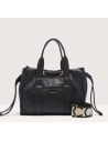 Handbag Grained Leather  Noir