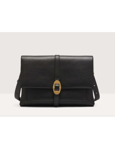 Handbag Grained Leather  Noir