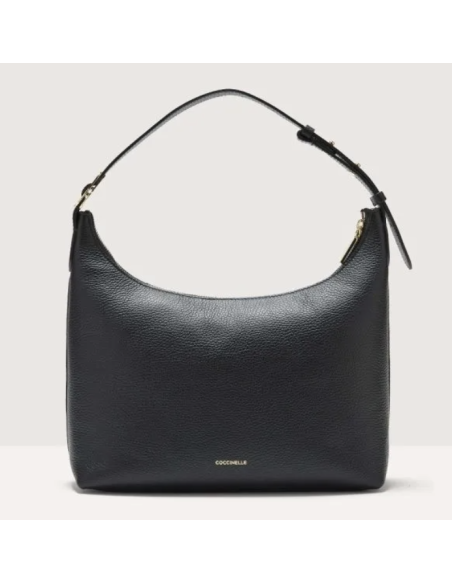 Handbag Grained Leather  Noir