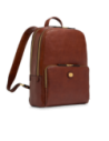 Zaino porta PC uomo in pelle The Bridge Story Uomo – Marrone/Oro