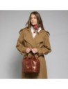 Borsa secchiello in pelle con tracolla The Bridge Story Donna – Marrone/Oro Borsa secchiello in pelle con tracolla The Bridge Story Donna – Marrone/Oro