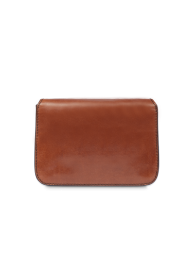 Borsa a tracolla in pelle The Bridge Lucrezia – Marrone/Oro - foto 3