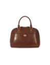 Borsa a mano in pelle con tracolla The Bridge Story Donna – Marrone/Oro