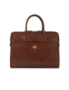 Borsa porta PC da donna in pelle The Bridge Story Donna – Marrone/Oro Borsa porta PC da donna in pelle The Bridge Story Donna – Marrone/Oro