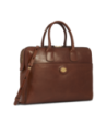 Borsa porta PC da donna in pelle The Bridge Story Donna – Marrone/Oro Borsa porta PC da donna in pelle The Bridge Story Donna – Marrone/Oro