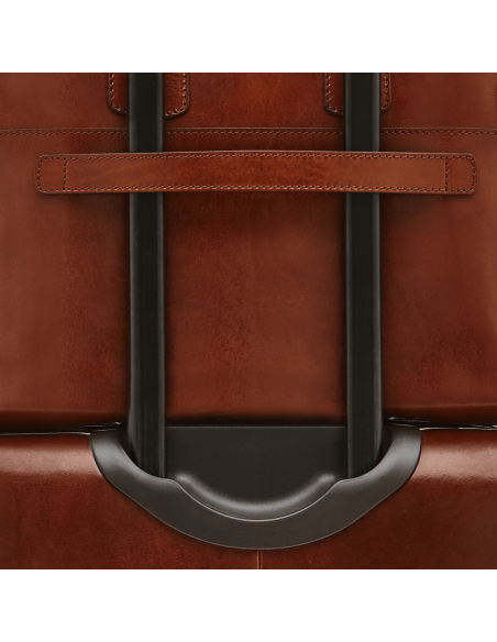 Borsa porta PC da donna in pelle The Bridge Story Donna – Marrone/Oro - foto 6