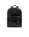 Zaino porta PC uomo in pelle due zip The Bridge Galileo – Nero/Rutenio
