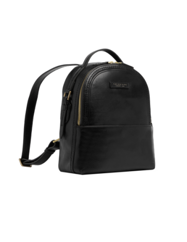 Zaino donna in pelle The Bridge Pearl District – Nero/Oro - foto 2